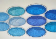 BỘT MÀU XANH DƯƠNG VÀ CÁC ỨNG DỤNG