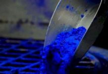GIỚI THIỆU BỘT MÀU XANH DƯƠNG TAN NƯỚC