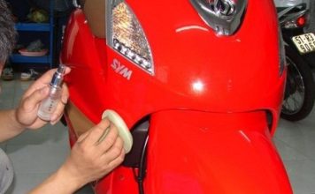 ĐÁNH BÓNG XE MÁY TẠI NHÀ ĐƠN GIẢN, HIỆU QUẢ