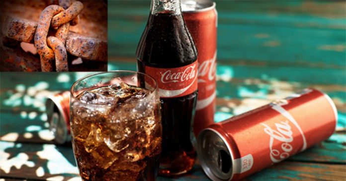 Tẩy Rỉ Sét Bằng Coca Cola
