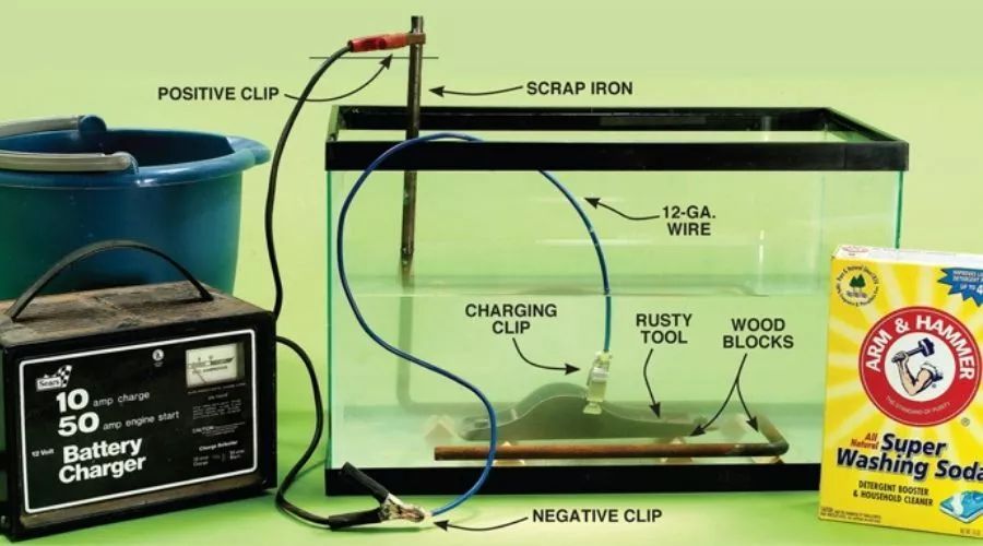 Cách Tẩy Rỉ Sét Bằng Điện Hóa Hướng Dẫn