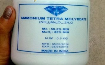 AMMONIUM TETRA MOLYBDATE MO7 TINH KHIẾT