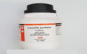 SẮT SULFATE TINH KHIẾT LÀ HÓA CHẤT GÌ?